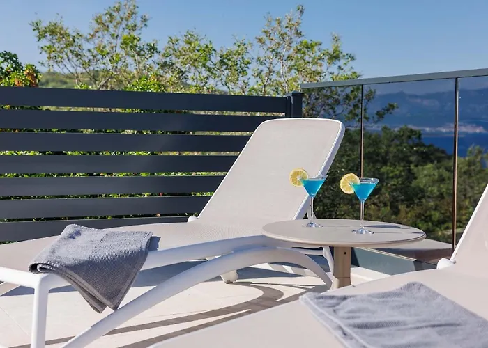 House With A Swimming Pool Vrbnik, Krk - 24526 비르브닉
